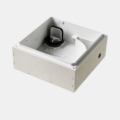 Gehäuse MHB11-G, Stutzen hinten, Brandschutz, für WAM links, D= 80mm