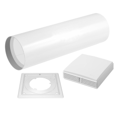 AIRONOVA ALD-S160FS D: 160mm, mit Schalldämmung