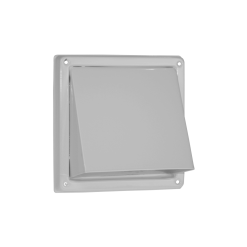 Außenhaube 185x185mm-V2A-weiss