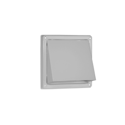 Außenhaube 160x160mm-V2A-weiss
