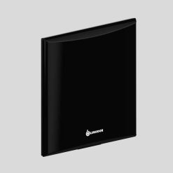 Abdeckplatte LF/M Premium Schwarz